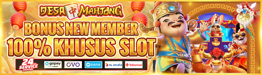 BONUS NEW MEMBER 100% SLOT